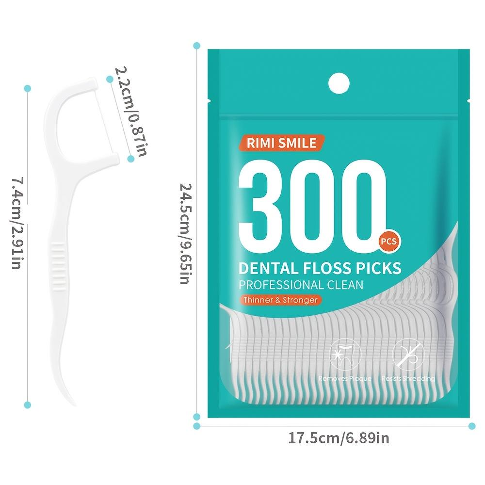 300/30pcs Bagged Dental Floss Removes Plaque and Food Residue - Oral Cleaning - Multiple Care for The Mouth - Fine Thread Safety Teeth Protectio Clean
