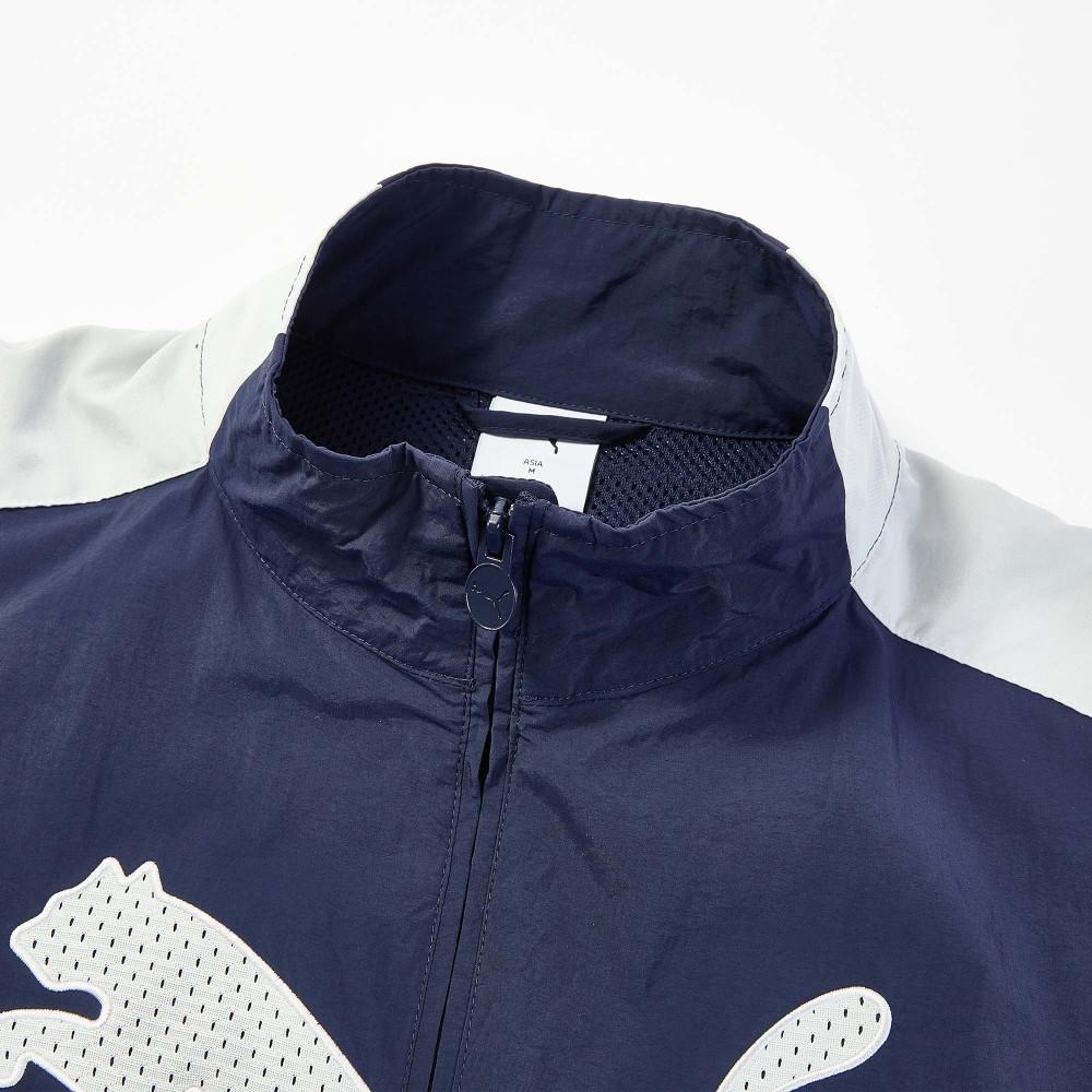 Puma T7 Stand Collar Woven Zip Windbreaker Water-Resistant Fashion Lightweight Casual Slim Fit Classic Everyday Jacket Men jackets 63979216