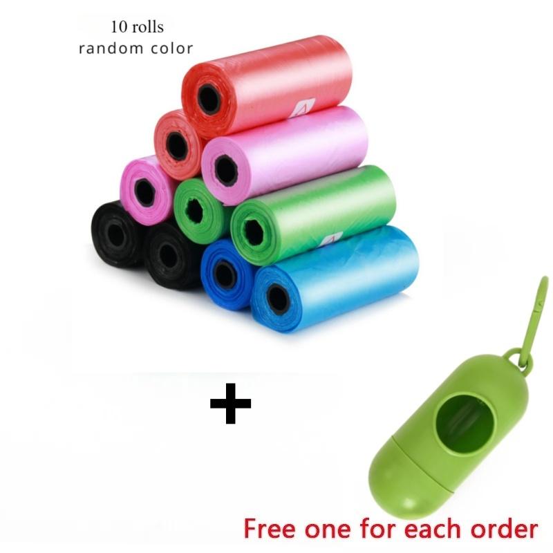 1/10PCS New Pet Garbage Bag Dispenser Dog Poop Bag Shovel Capsule Convenient Pet Garbage Bag Dog Poop Bag Cat Feces Cleaning Bag