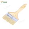 Linglong Wooden Handle Hog Bristle Paint & BBQ Brush Set