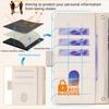 For Realme 12 4G/12+ 5G Leather Case RFID Blocking Wallet Phone Cover with Magnetic Clasp