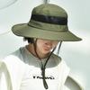 Unisex Breathable Mesh Panel Bucket Hat, Spring Summer UV Protection Sun Hat, Lightweight Outdoor Cap for Work Travel Hiking