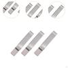 3 Pack Portable Tie Clips for Shirt Collars, Great Birthday, Festival Or Business Use