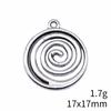 Mother's Day Charms For Bags Wave Water Drop Swirl Charms Pendant Audience Bag Pendant