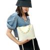 French textured bag women's 2025 new trendy autumn and winter small fresh and versatile ins messenger bag bucket