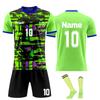 Personalised Shirts Kit Mens Girls With Name Number Custom Football Jerseys For Boys Training Suit