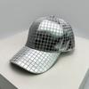 And Women Personalized Check Reflective Baseball Caps Air Permeable Street Style Sun Protection Snapback Hats All-Match Vintage Fashion Casual