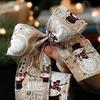 2M/Roll Christmas Classical with Wired Edge DIY Xmas Tree Ribbon Gift Wrapping Craft Ribbon Wreath Bows Imitation Hemp