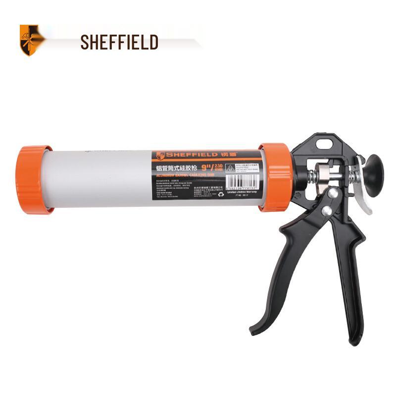 Sheffield S052013 Aluminum Tube Caulking Gun 9-inch