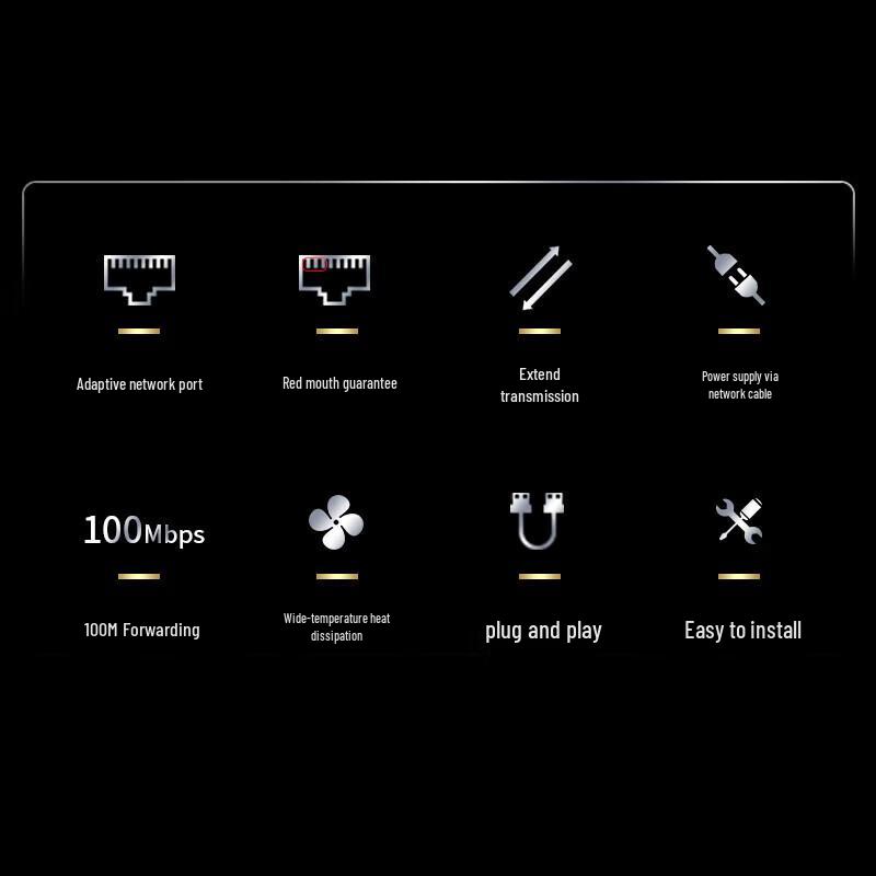 HIKVISION 10-Port Fast Ethernet PoE Switch