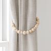 2Pcs Handmade Bead Curtain Buckles Farmhouse Style Curtain Tie Backs  Home Decor