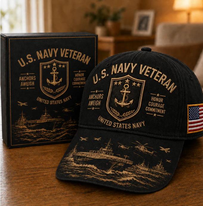 Embroidered Hat US Navy Baseball Cap US Veterans Memorial Hat Hot Sale Cap New