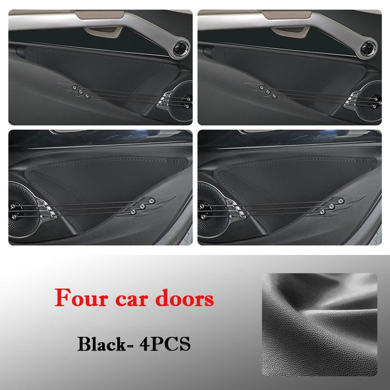 For BYD Yuan Plus 2026-2026 Car Door Slot Storage Box Leather Door Protective Cover Water Proof Barrel Interior Accessories