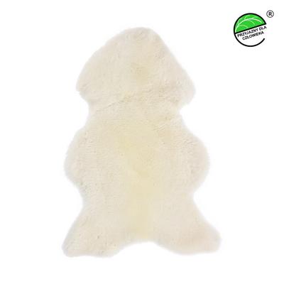 Natural White Sheepskin 80-90cm - Sheared 80-90cm