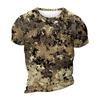 Herrenmode Bedrucktes Rundhals-Kurzarm-T-Shirt