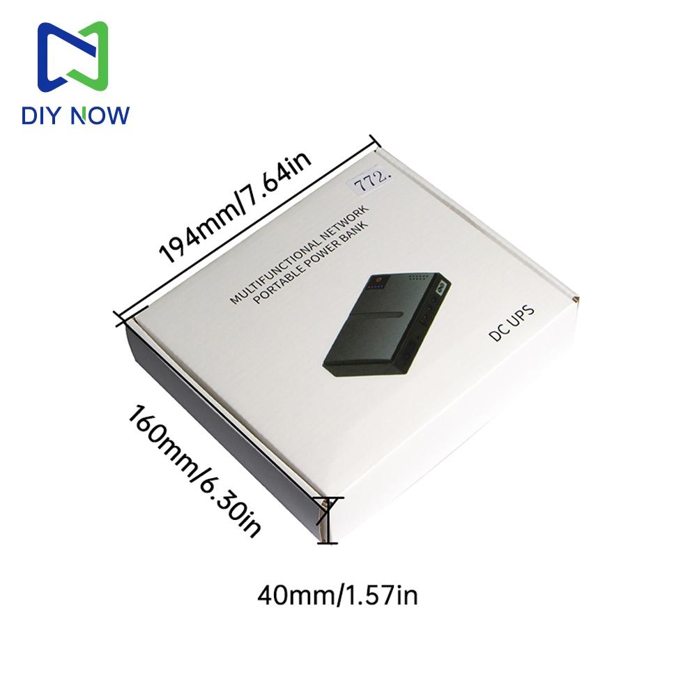 AC85-265V DC1018L Router 5V 9V12V Fiber Optic Modem Monitoring Backup Ups Uninterruptible Power Supply For 18650 Lithium Battery