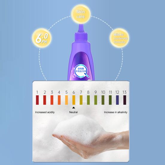 1/2/3Pcs 120ml Quick Laundry Stain Remover Active Enzyme High Efficient Stain Removal Garment Cleaner