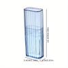 1PC Travel Portable Transparent Small Item Storage Box, Cotton Swabs, Band Aids, Toothpicks, Sorting Box, Dust-proof Storage Box