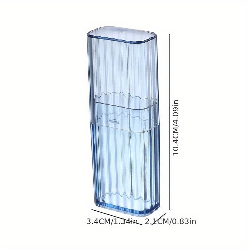1PC Travel Portable Transparent Small Item Storage Box, Cotton Swabs, Band Aids, Toothpicks, Sorting Box, Dust-proof Storage Box