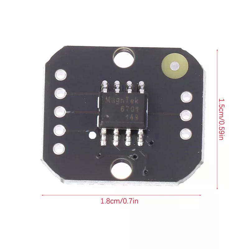 1Pcs I2c MT6701 Module Encoder Magnetic PWM ReplACes AS5600 Motor Brushless / Easy To Use Reliable Performance