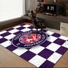 Toul-ouse Football  Rug for Living Room, Game Rooms, Office, Bedroom, Office Floor Mat Playful Design, Fan Gifts Christmas Decor
