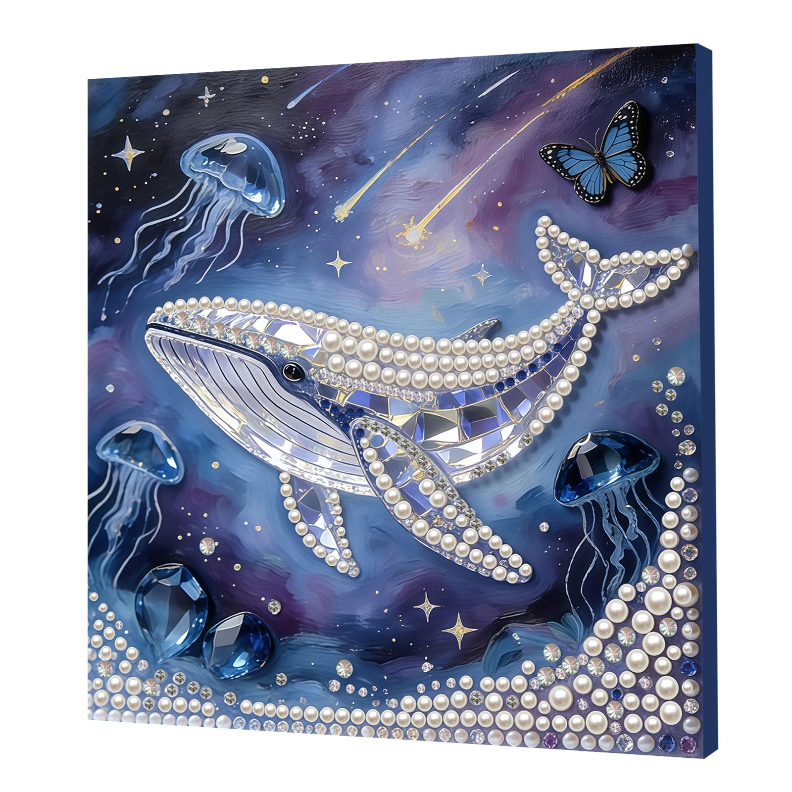 

DIY Pearl Painting Kit with Frame 30x30cm Pearl Gem Paintings Picture Arts Craft for Adults/Beginners Gift Home Decor