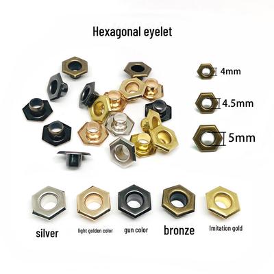 Hexagonal Eyelet Buckle, Unique Shoelace Waist Buckle, Shoe Fastener, Yellow Boot Guard, Belt Buckle