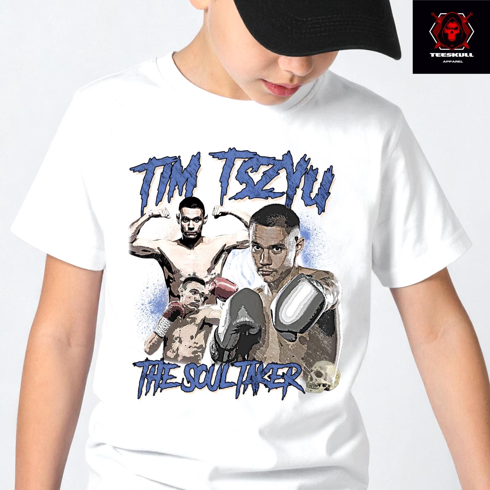 Tim Tszyu The Soul Taker Boxing Champion Premium Cotton Unisex T-Shirt 2XL