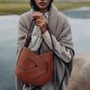 Bolso Tote y Cruzado Geométrico de Cuero de Vaca de Nicho Francés