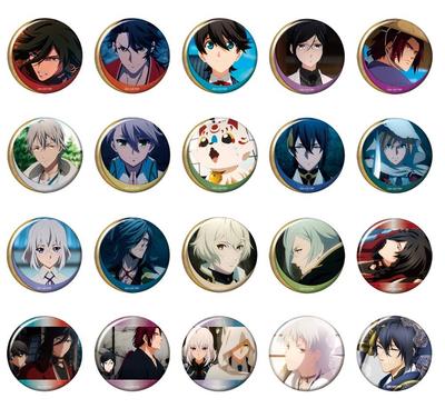Ticaret Rozeti Koleksiyonu Katsugeki Touken Ranbu 1KUTU 20 parça Toplam 20 tür =