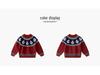 Dudujia Baby Red Sweater - Winter Knitwear for Boys, Festive New Year Collection