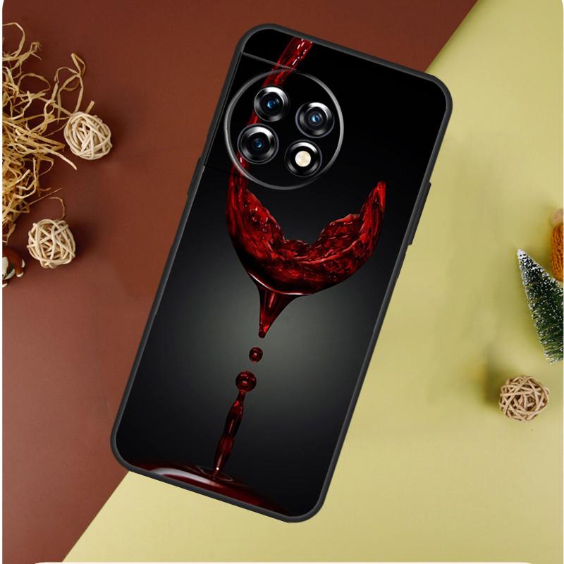 Drink Beer Red Wine For OnePlus 13 13R 12 12R 11 9 10 Pro 8T 9RT 10T 10R Nord 4 CE 2 3 Lite N20 N30 Phone Case