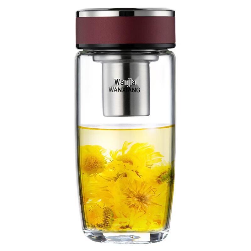 WANXIANG U195A Single-Layer Portable Glass Cup
