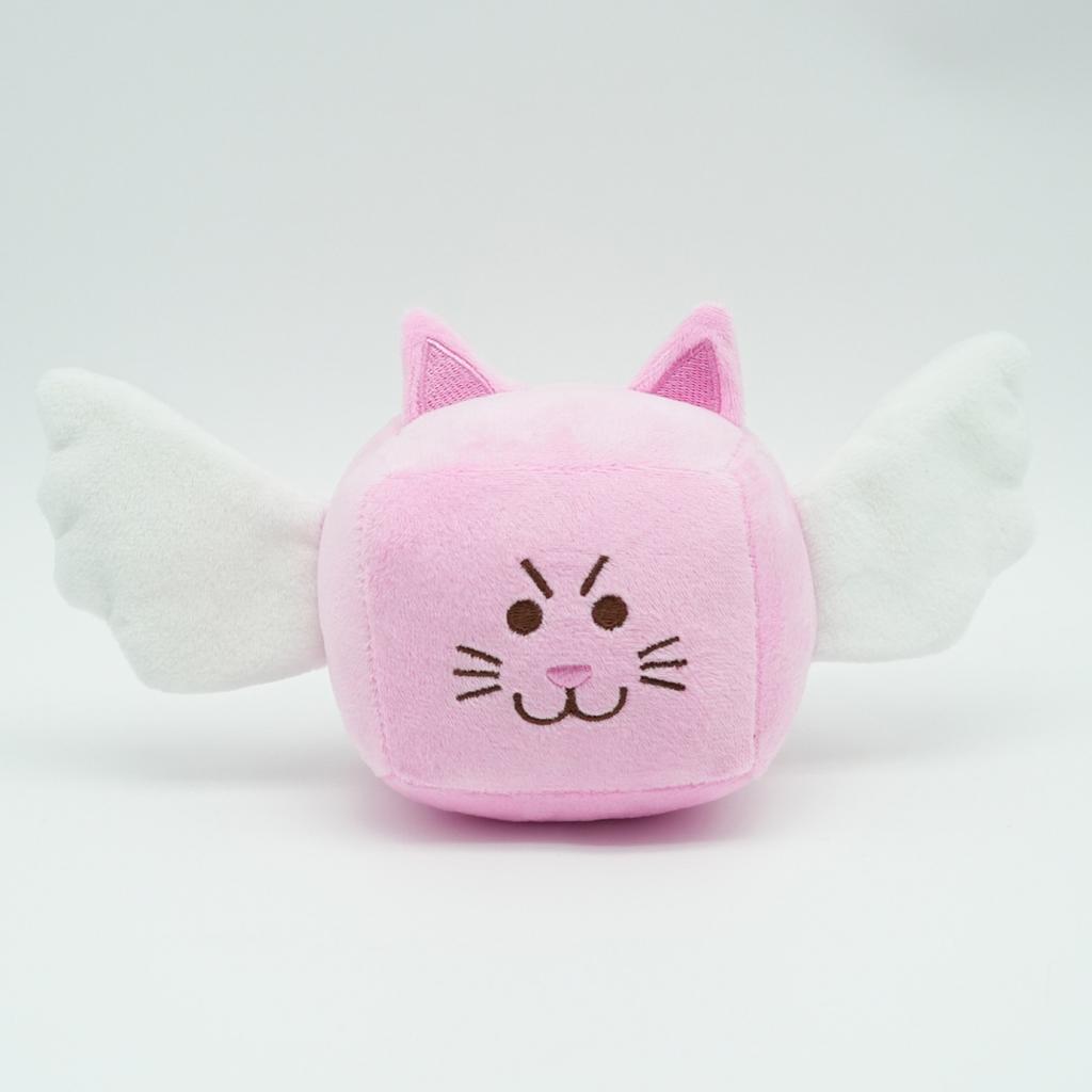 Playful Game Lucky Block Plush Toy Soft Stuffed Game Merchandise Plushie Collectible Birthday Xmas Gift for Kids Fans Home Decor