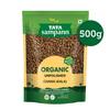 TATA Sampann Organic Unpolished Brown Kala Chana 500 G Pack For Wholesome Cooking Nutrition Rich Daily Meal Use