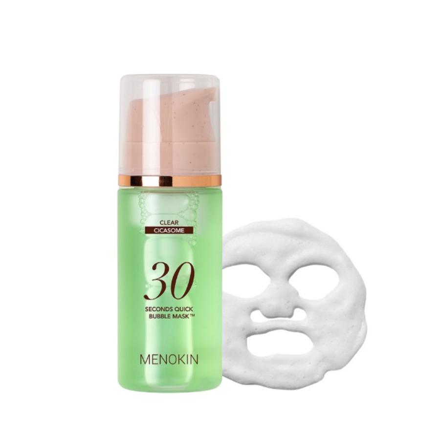 Menokin 30-Second Quick Firming Bubble Mask Clear 95ml