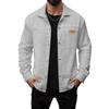 Men's Relaxed-Fit Casual Jacket Long-Sleeve Outerwear