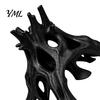 Porous Root Structure 3D Printed Aquarium Cave Hideout, Hollow Tree Shaped Fish Tank Decoration, for Shrimp Breeding Shelter Shrimp, Cichlids,