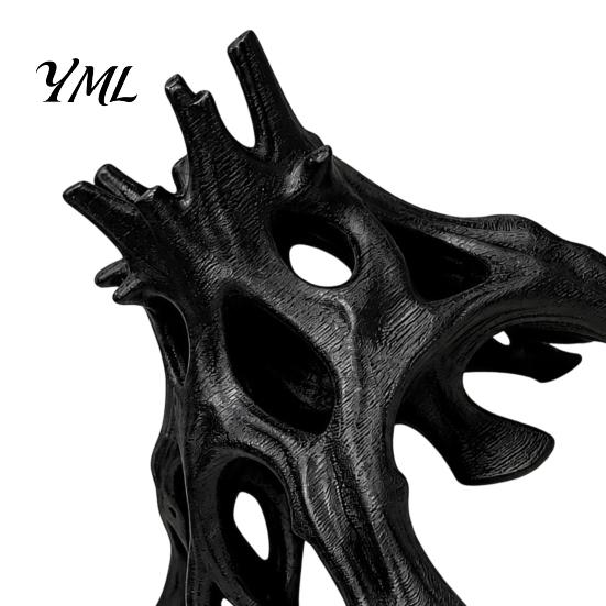 Porous Root Structure 3D Printed Aquarium Cave Hideout, Hollow Tree Shaped Fish Tank Decoration, for Shrimp Breeding Shelter Shrimp, Cichlids,