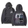 Rapper Myke Towers Grafik Hoodie Herren Damen Mode Hip Hop Vintage Sweatshirt Herren Fleece Baumwolle Oversized Hoodies Trainingsanzug