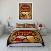 "Fresh Juice Mugs Graphic." Bedding Sets Duvet Cover Sets Duvet Covers Pillowcases(1 * Duvet Cover 2 * Pillowcases Without Duvet Insert)