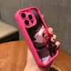 Wuthering Waves Chisa Phone Case for iPhone 17 16 15 14 13 12 11 Air Pro Max Plus Red Soft TPU Shockproof Cover