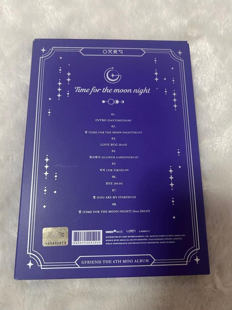 [USED] Gfriend Time for the Moon Night Trading Card