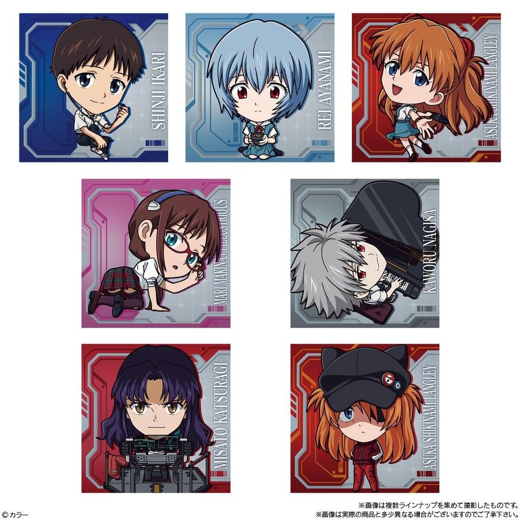Niformation Evangelion: New Theatrical Edition Sticker Wafer Complement Project - Third Impact - 20-Piece Box (Candy Toy)
