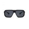 SHAUNA Retro Men Square Gradient Sunglasses Fashion Women Rivets Trending Dark Blue Sun Glasses Shades UV400