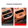 Dark Blue SL03/S07/L07/S05 Rear AC Vent Protective Covers for Car Accessories.