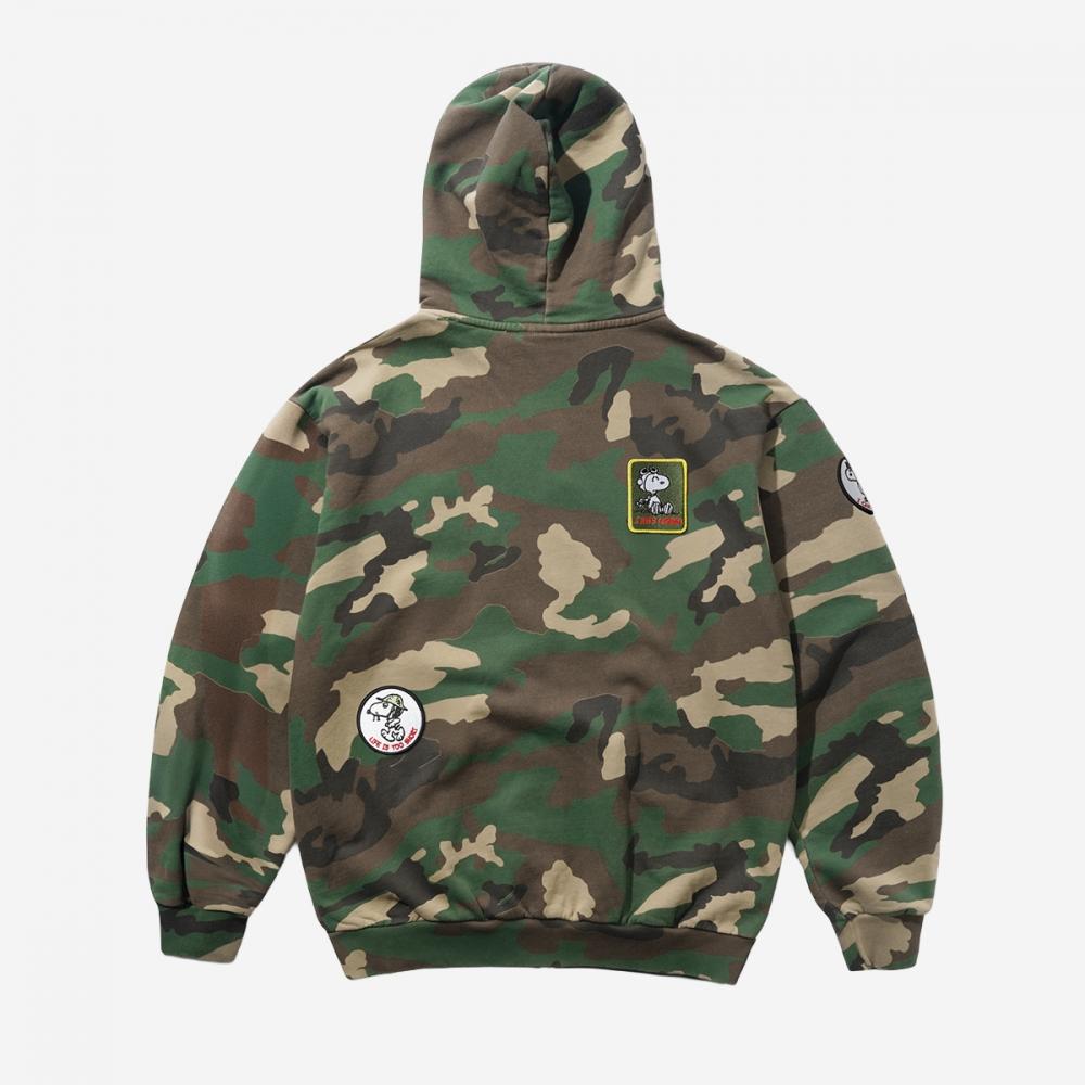 Butter Goods Patches Zip Thru Hood Patches Zip Thru Hood