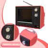 1/12 Scale Dollhouse TV Can Play Video Miniature Furniture Ornament