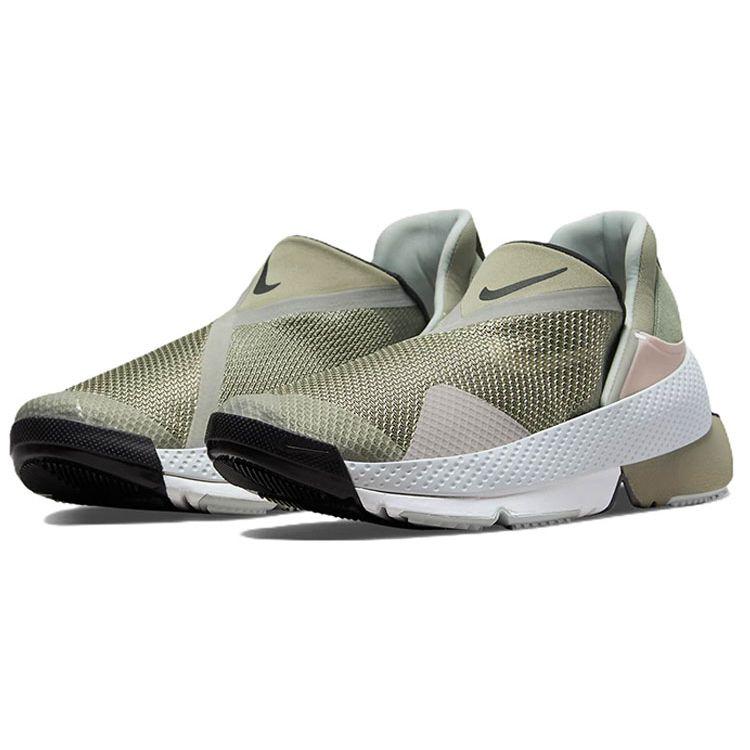 Nike GO FlyEase Light Army Unisex Sneakers Green Black Summit-White CW5883-300