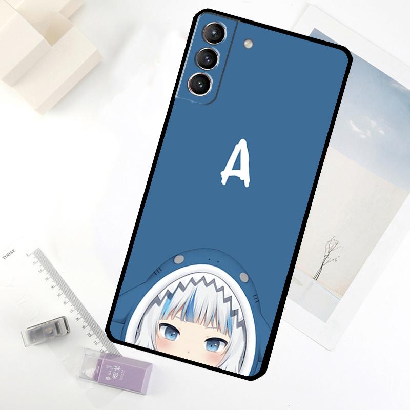 

Gawr Gura Hololive Girl Phone Case For Samsung Galaxy S24 FE S23 Ultra S21 S22 S25 S26 Ultra S10 Plus S20 FE Cover Galaxy S24Ultra